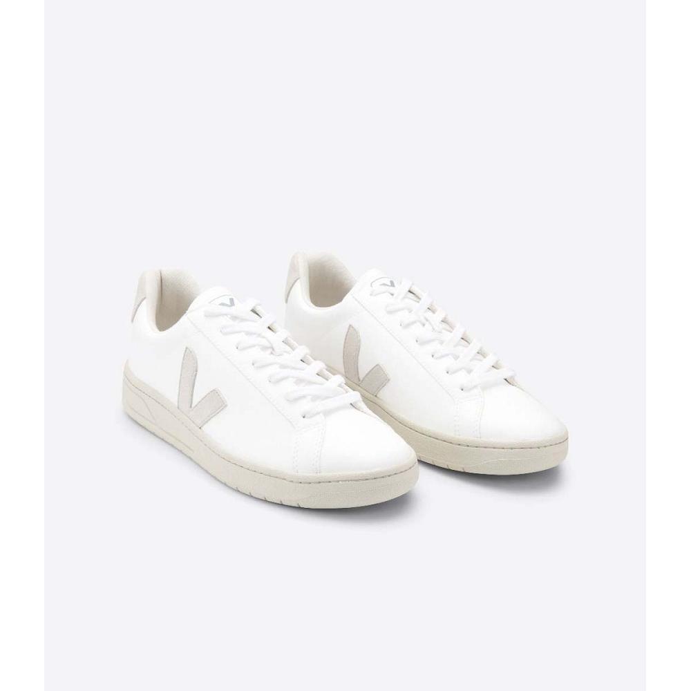 Men's Veja URCA CWL Shoes White/Beige | ZA 273MQZ